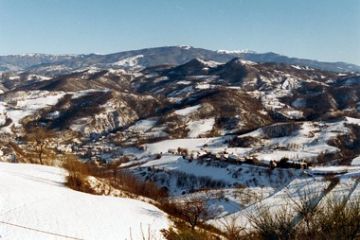 Viste e Panorami di Garbagna - Valle Grue innevata
