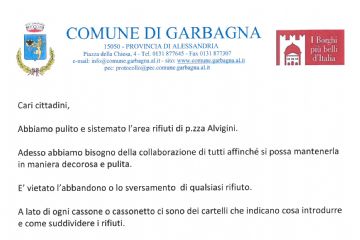 Lettera ai cittadini