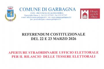 Apertura Uffici Elettorali Comunali